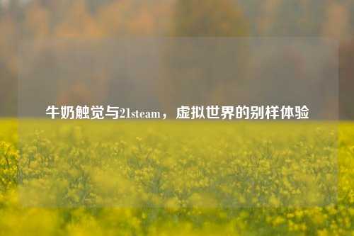 牛奶触觉与21steam，虚拟世界的别样体验