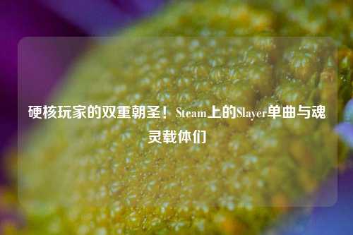 硬核玩家的双重朝圣!Steam上的Slayer单曲与魂灵载体们