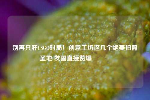别再只肝CSGO对局!创意工坊这几个绝美拍照圣地 发圈直接赞爆🔥