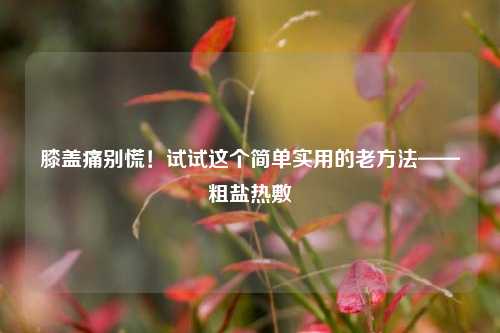 膝盖痛别慌！试试这个简单实用的老 *** ——粗盐热敷