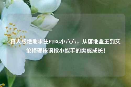 真人版绝地求生PUBG小六六,从落地盒王到艾伦格硬核钢枪小能手的爽感成长!