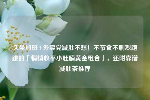 久坐加班+外卖党减肚不愁！不节食不剧烈跑跳的「悄悄收平小肚腩黄金组合」，还附靠谱减肚茶推荐