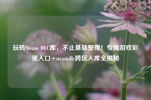 玩转Steam DLC库，不止基础整理！专属游戏彩蛋入口+steamdlc跨区入库全揭秘