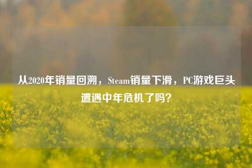 从2020年销量回溯，Steam销量下滑，PC游戏巨头遭遇中年危机了吗？