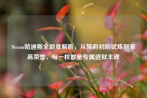Steam哈迪斯全勋章解析,从冥府初阶试炼到至高荣誉,每一枚都是专属逃狱丰碑