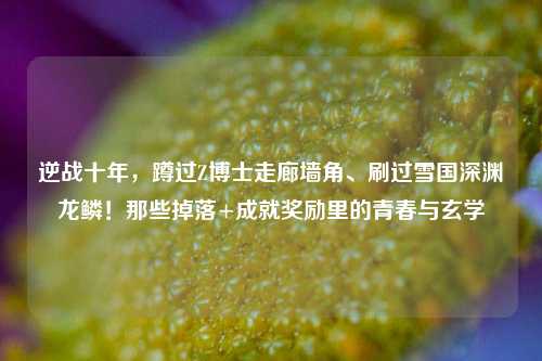 逆战十年，蹲过Z博士走廊墙角、刷过雪国深渊龙鳞！那些掉落+成就奖励里的青春与玄学